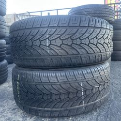 PAIR OF TIRE 305 45 22 LIONHEART 85% LIFE