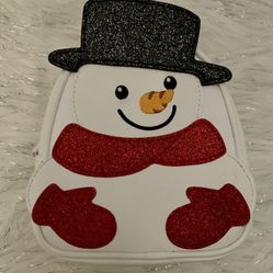 Bath & Body works Snowman Cosmetic Bag
