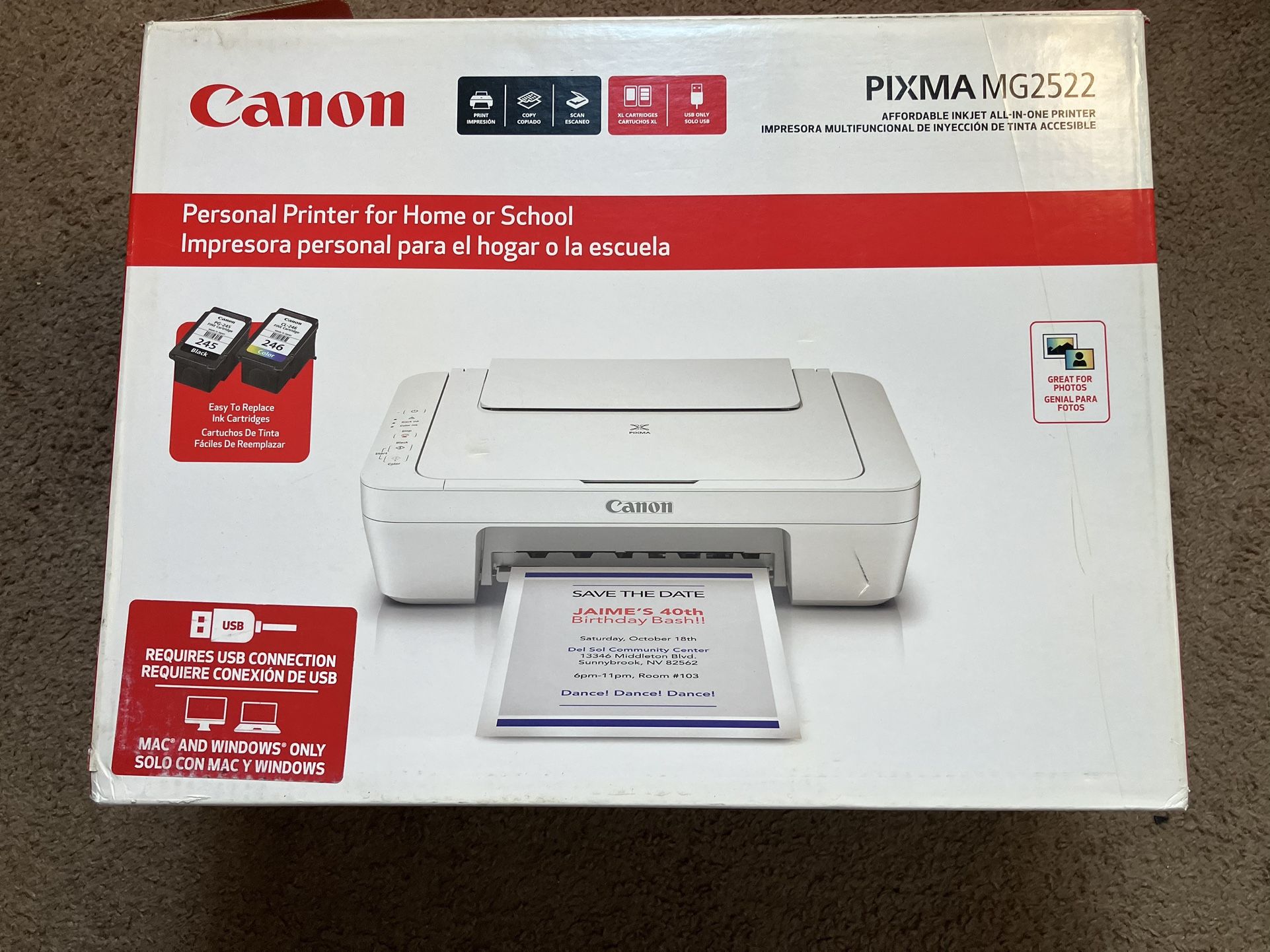 Canon Mg2522
