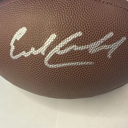 Earl Campbell Signed/Autographed NFL Football With COA