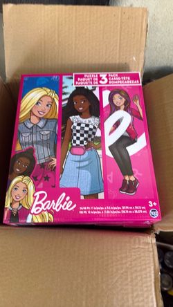 3  Pack  Barbie Jigsaw Puzzle Set