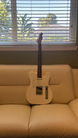 Olympic White Mexican Fender Tele