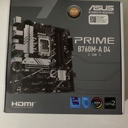 Brand New Asus Prime B760M-A D4