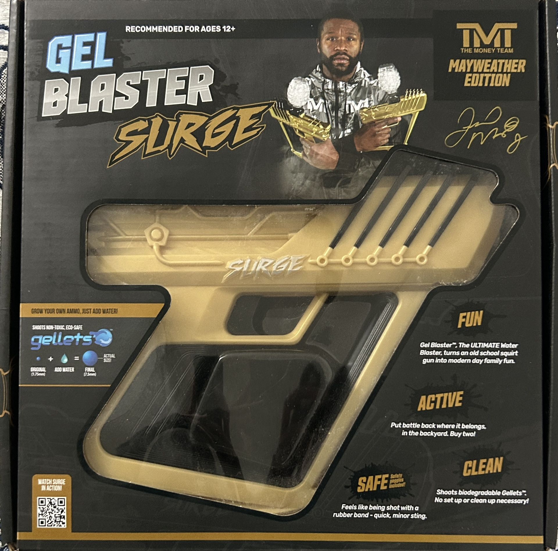 Gel Blaster Surge Toy Blaster - Floyd Mayweather Limited Edition