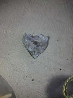 Amethyst gemstone cluster