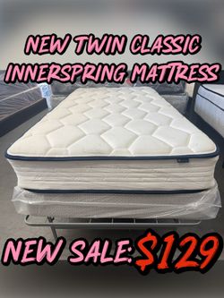 NEW TWIN CLASSIC INNERSPRING MATTRESS
