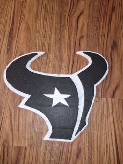 Houston Texans cut out logo /sign