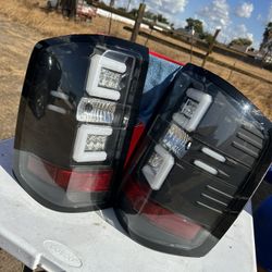 Used Chevy Silverado LED Taillights 14-18