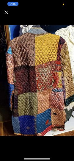 Sacred Threads Large Quilted/Patchwork Jacket Thumbnail