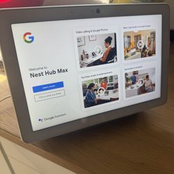 Google Nest Hub Max With Camera ‼️Read Description‼️