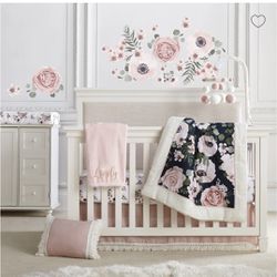Levtex Baby Fiori Collection Crib Bedding Set