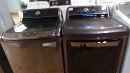 LG Top Load Washer and Dryer Set