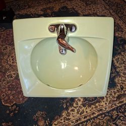 Authentic mid-century American Standard Mint Green sink (early 1960s)