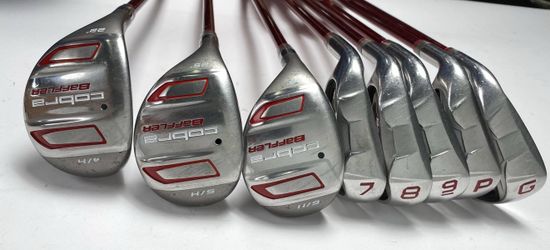 Complete King Cobra Baffler Combo Golf Club Set - 8 Clubs (4H, 5H, 6H, 7-GW)