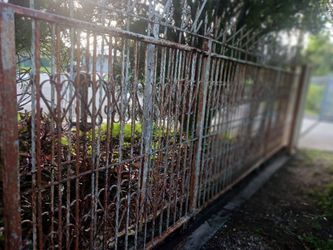 FREE Wrought Iron Sliding Gate