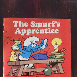 Vintage Smurf Book From 1982