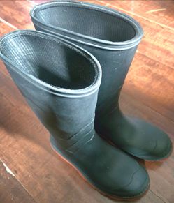Rain Plastic Boots Size 2 for kids