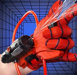 Spider-Man style glove / water spray