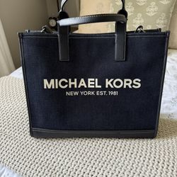 Michael Kors Denim Tote Bag