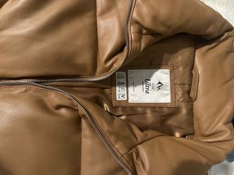 Abercrombie & Fitch Ultra Collection Faux Leather Jacket