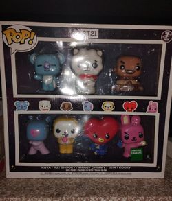 BT21 x Funko Pop 7 Pack Box