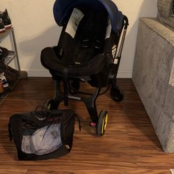 Doona Two And One Car Seat And Stroller With Base