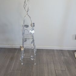 Wrought Iron Plant/Candle Stand 