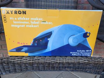 XYRON 900 Label, Sticker, Magnet Maker & Laminator