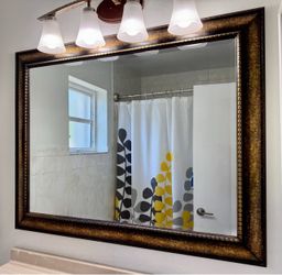 Mirror 46.5” X 37”
