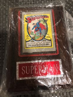 1991 DC Comic Card Classic Cover Superman #1