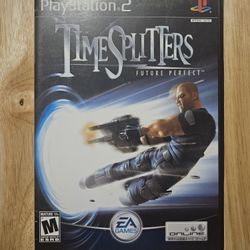 TimeSplitters: Future Perfect (Sony PlayStation 2, 2005) Complete In Box Manual