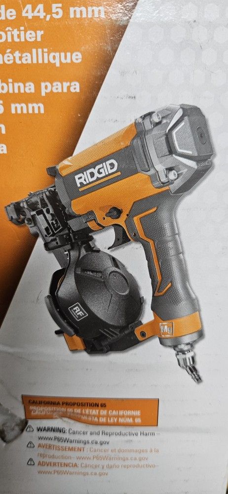 New RIDGID 1-3/4 in. Roofing Coil Nailer