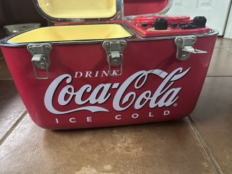 ◆◆Coca-Cola IR-7839 CD COOLER　BOX RADIO Coca-Cola Cool Box Portable AM/FM Radio & CD Player #683 | eBay