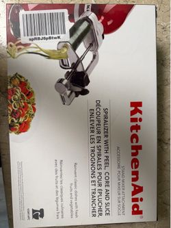KitchenAid Spiralizer Attachment with Peel, Core and Slice
