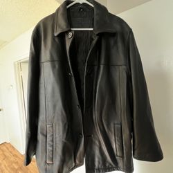 Vintage Westbury Men’s Black Leather Jacket