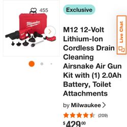 Milwaukee air plunger