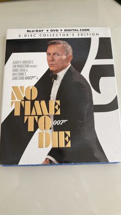 No Time to Die 007 Blu-ray Collector's Edition