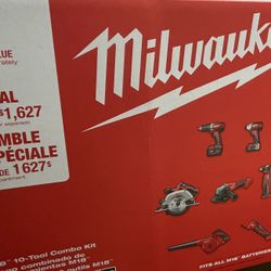 Milwaukee Tool Combo Set (10-tools)