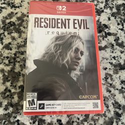 Resident Evil 9 Requiem Nintendo Switch 2 Brand New Sealed