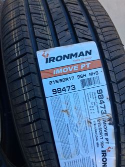 4 new tires 225/60/17....Ironman..