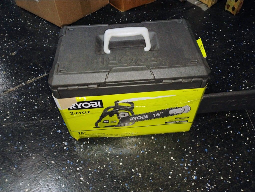 18" &. 16 " Ryobi Gas Powered Chainsaw