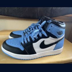 UNC Air Jordan Retro 1 Size 8.5 Men