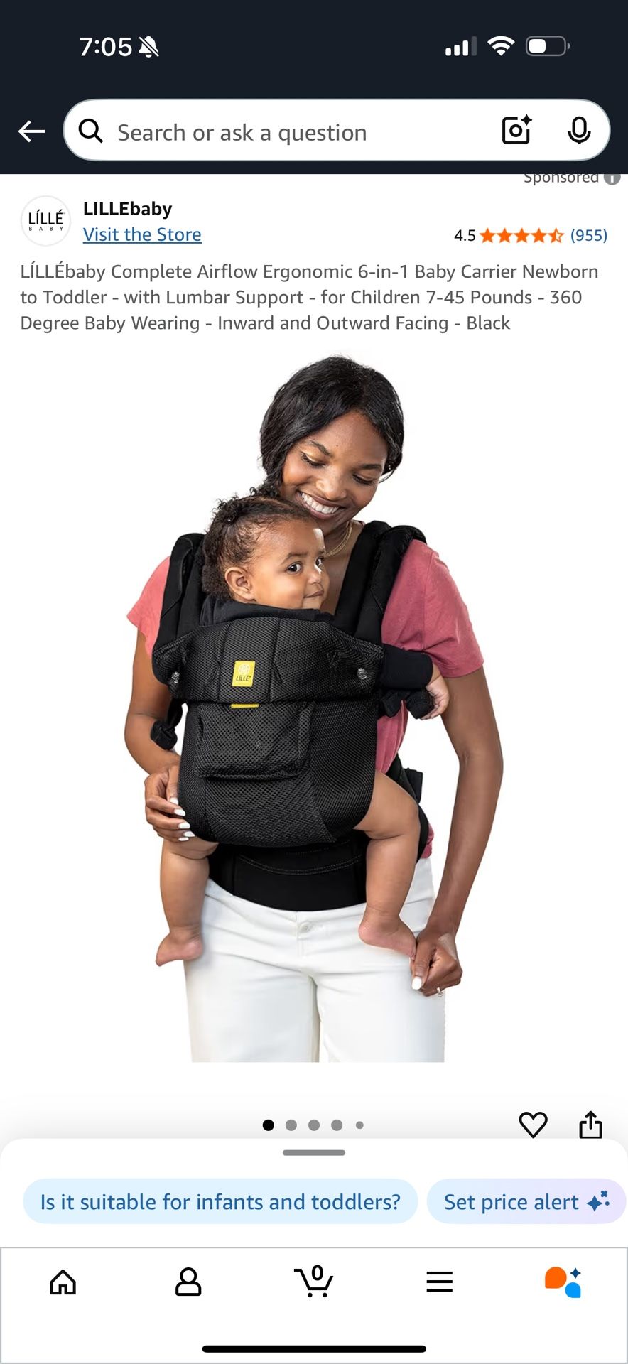 Lillebaby baby carrier