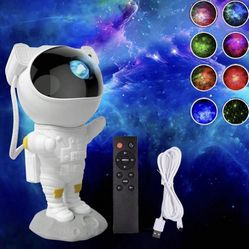 Astronaut Galaxy Light Projector, Space Buddy Projector Night Light for Bedroom with Remote Control and Timer, Astro Alan Star Ceiling Projector for K