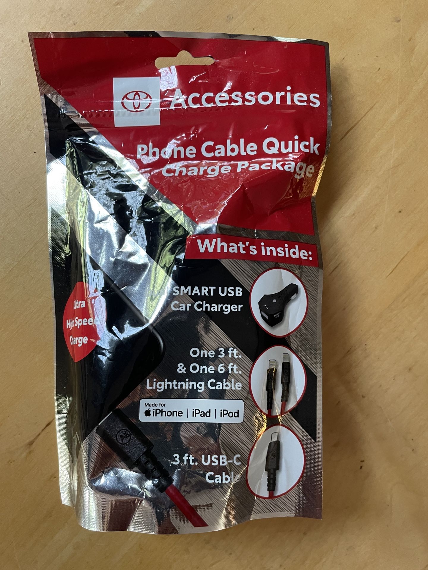 Brand New Unopened iPhone iPad iPod Quick Charge Package 