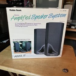 RadioShack Amplified Speakers