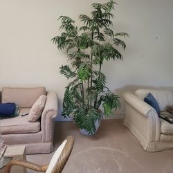 Bamboo Fake Plastic Faux 7 Foot