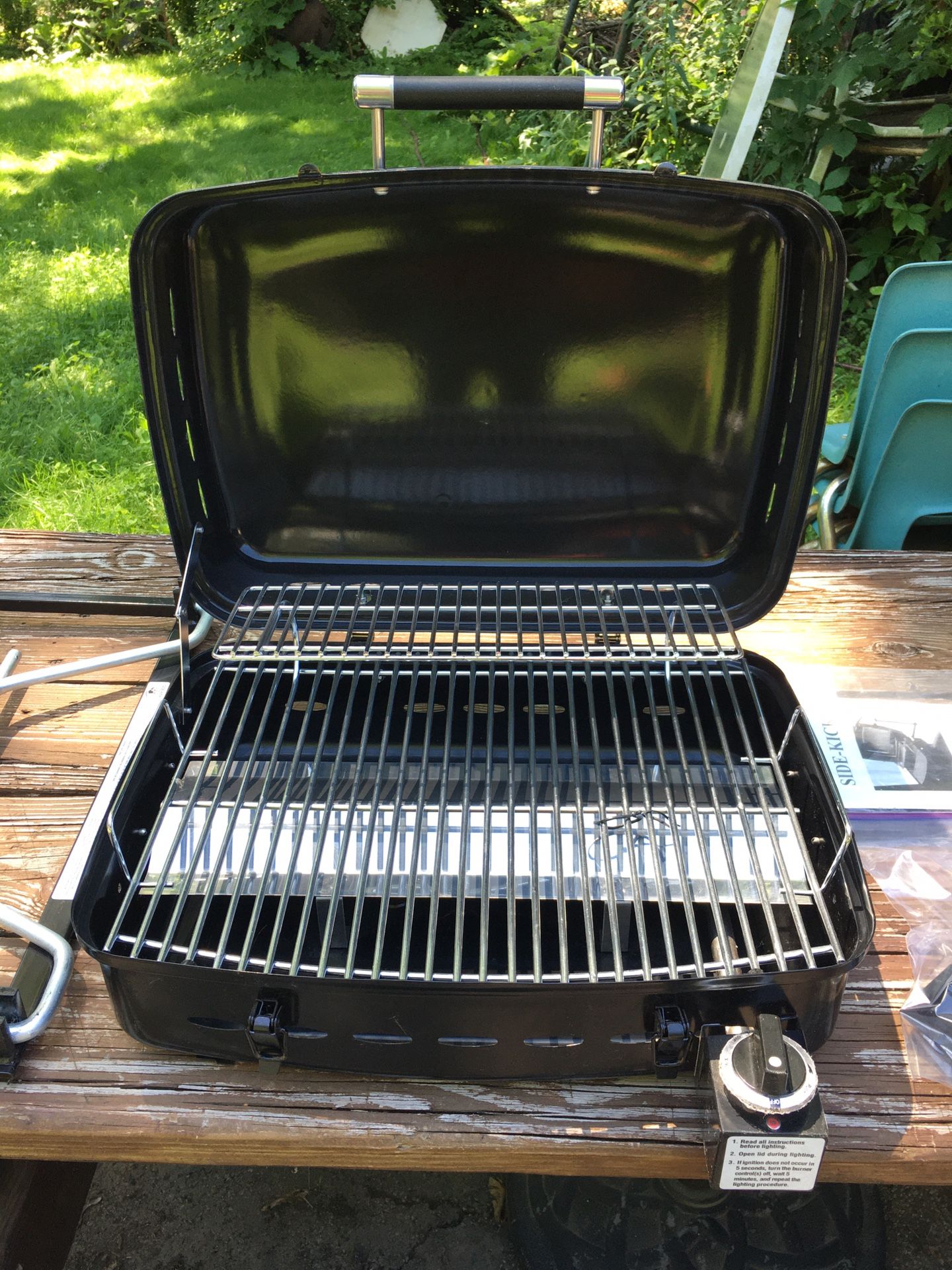 Outdoor Unlimited Camper/ RV Side-kick Gas Grill #RV-500