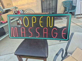 Open massage sign $15