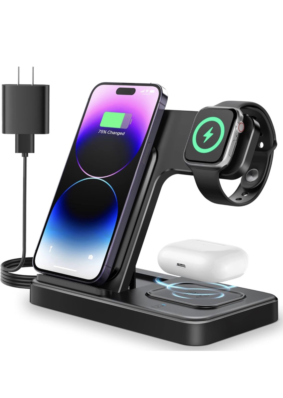 Brand New Wireless 3 In 1 Charger